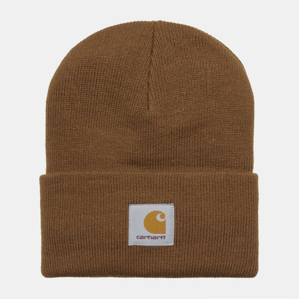 Carhartt Unisex Acrylic Watch Hat, Brown, O/S- NWT